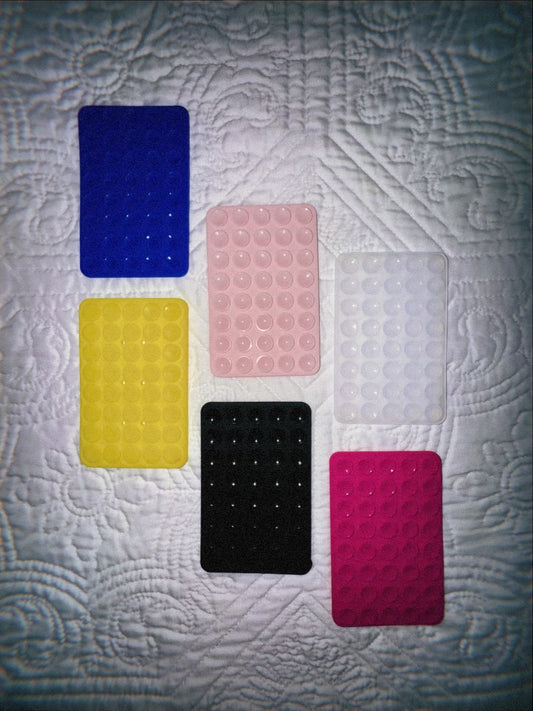 Rectangular Two-Sided/Double Suction-Cup Phone Holder