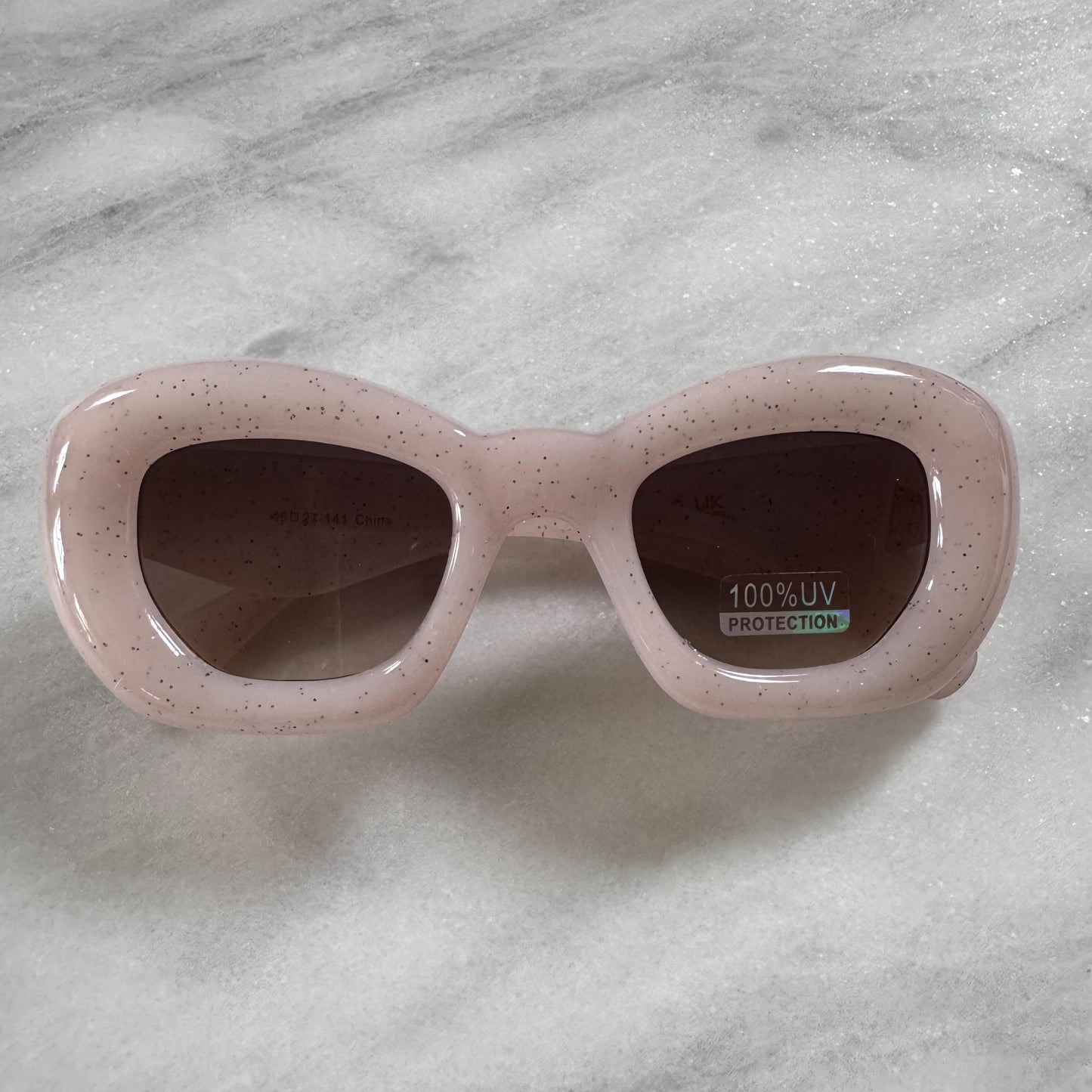 Foewe Chunky Glitter Sunglasses