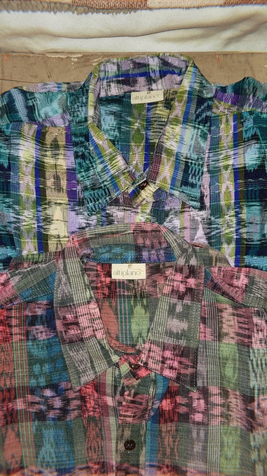 Long Sleeved Guatemalan Handwoven Shirt