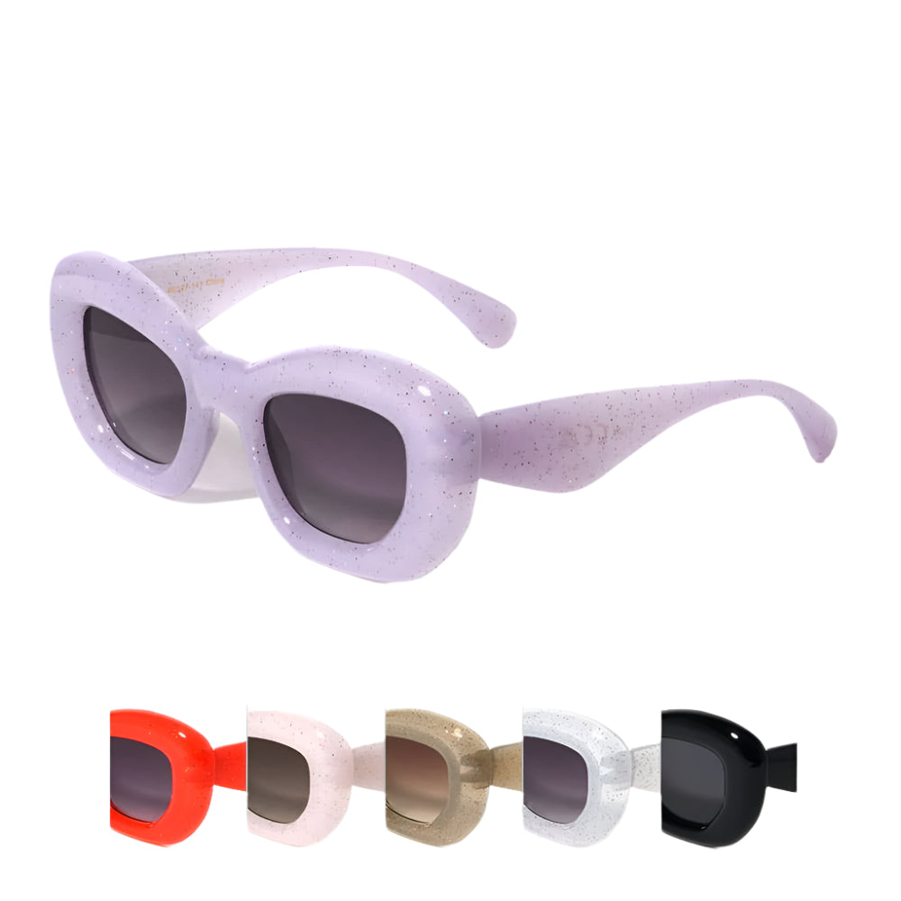 Foewe Chunky Glitter Sunglasses