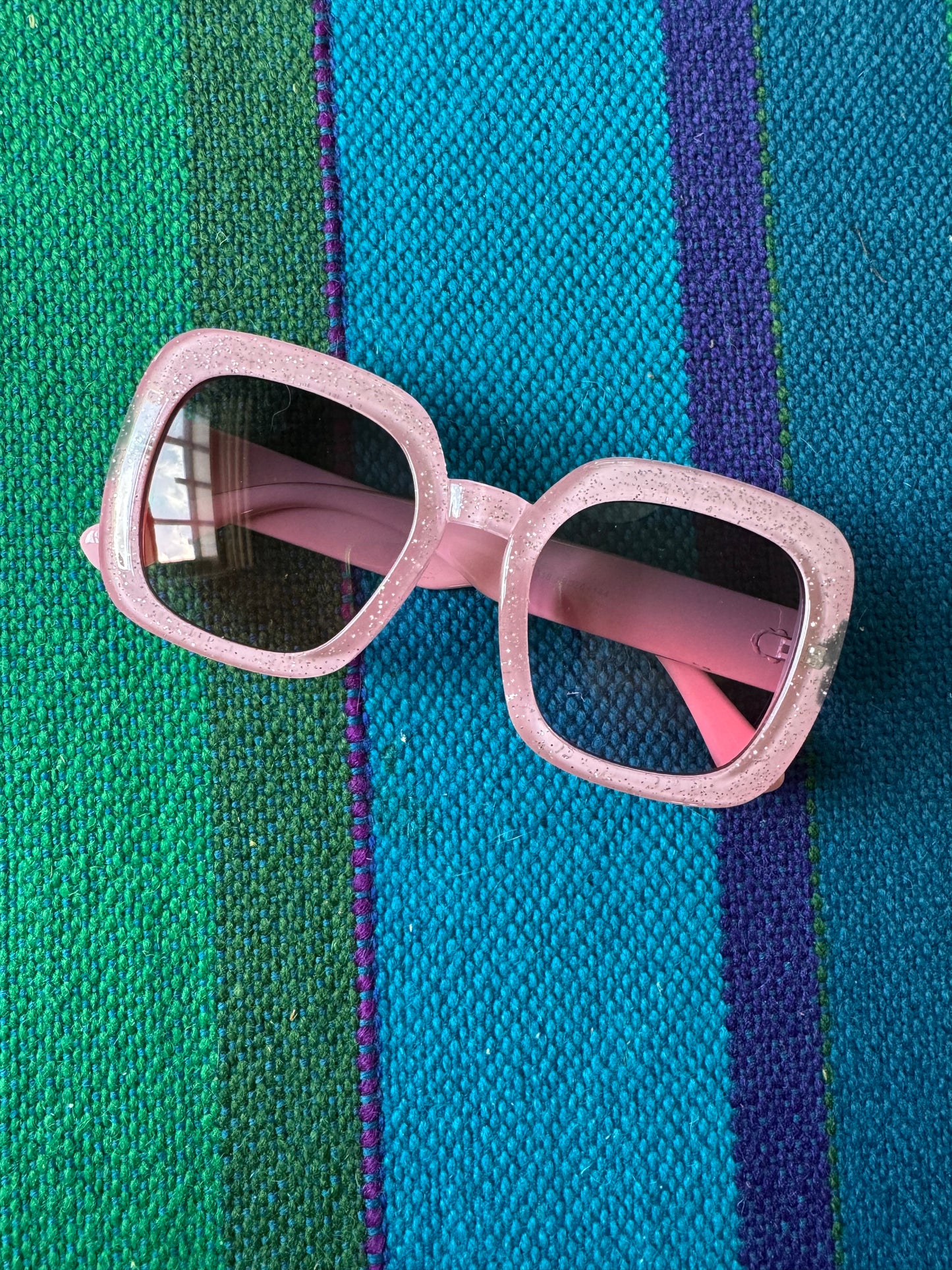 Square Glitter Sunglasses