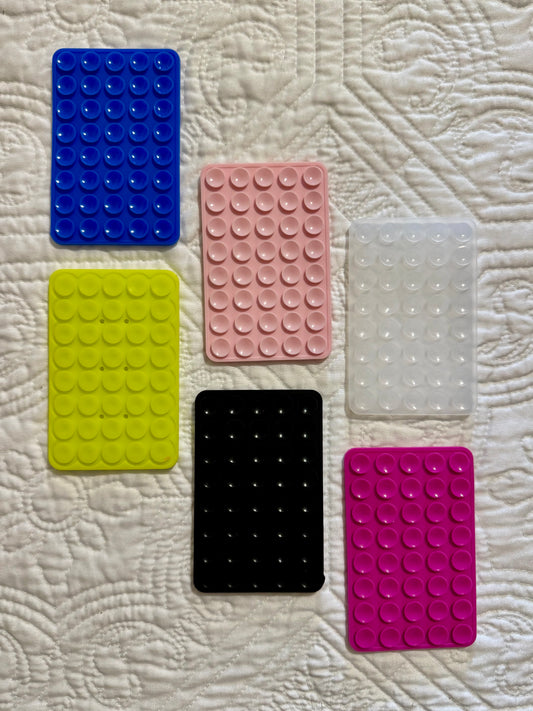 Rectangular Two-Sided/Double Suction-Cup Phone Holder