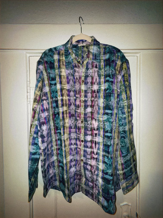 Long Sleeved Guatemalan Handwoven Shirt