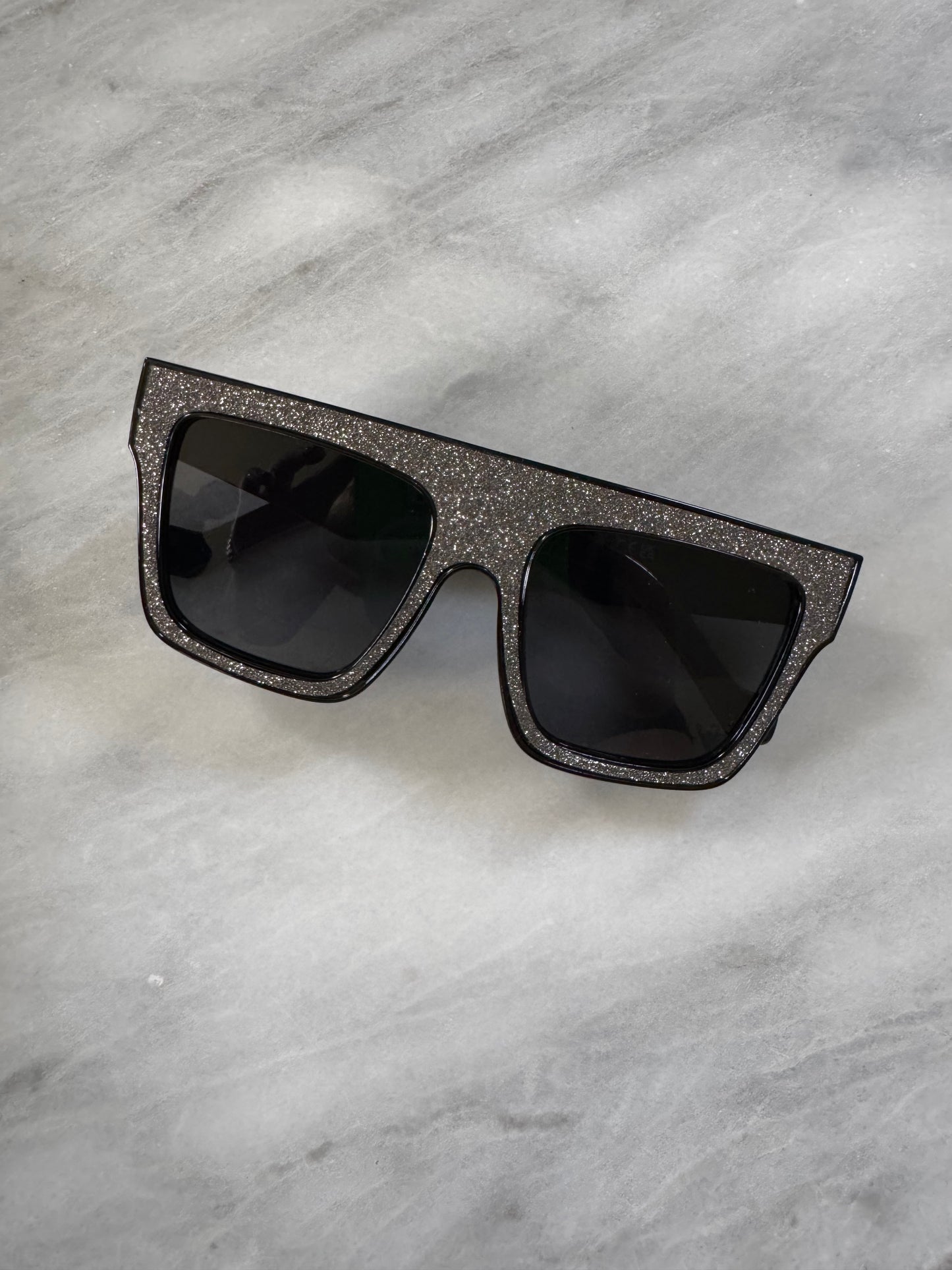 Glitter Shield Sunglasses