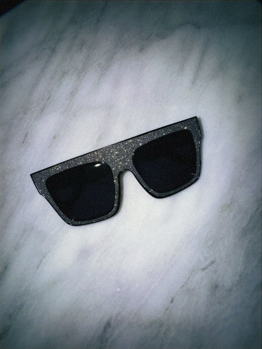 Glitter Shield Sunglasses
