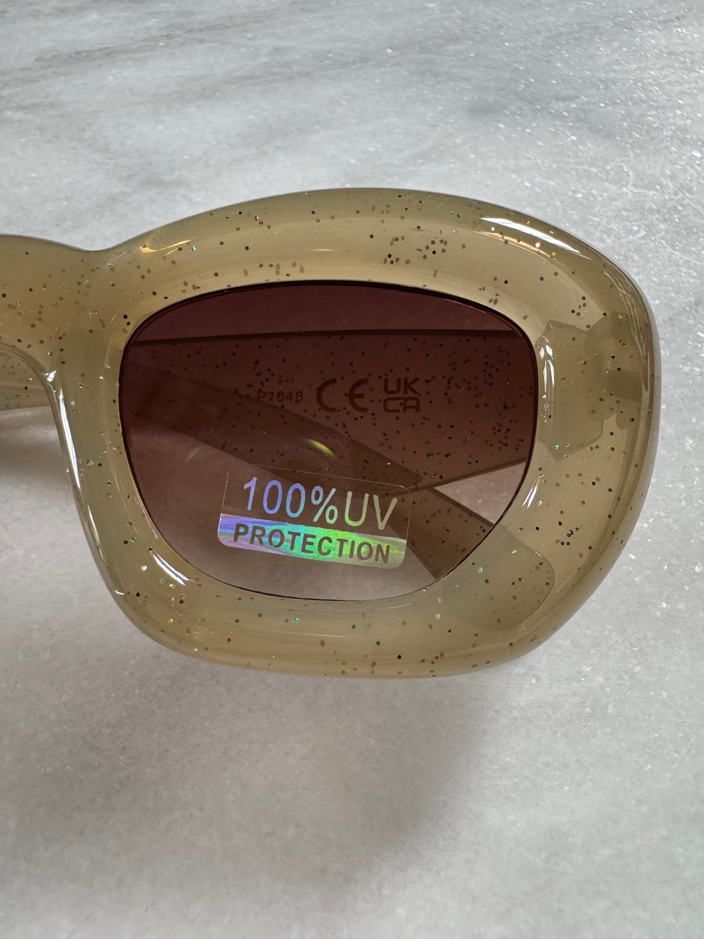 Foewe Chunky Glitter Sunglasses
