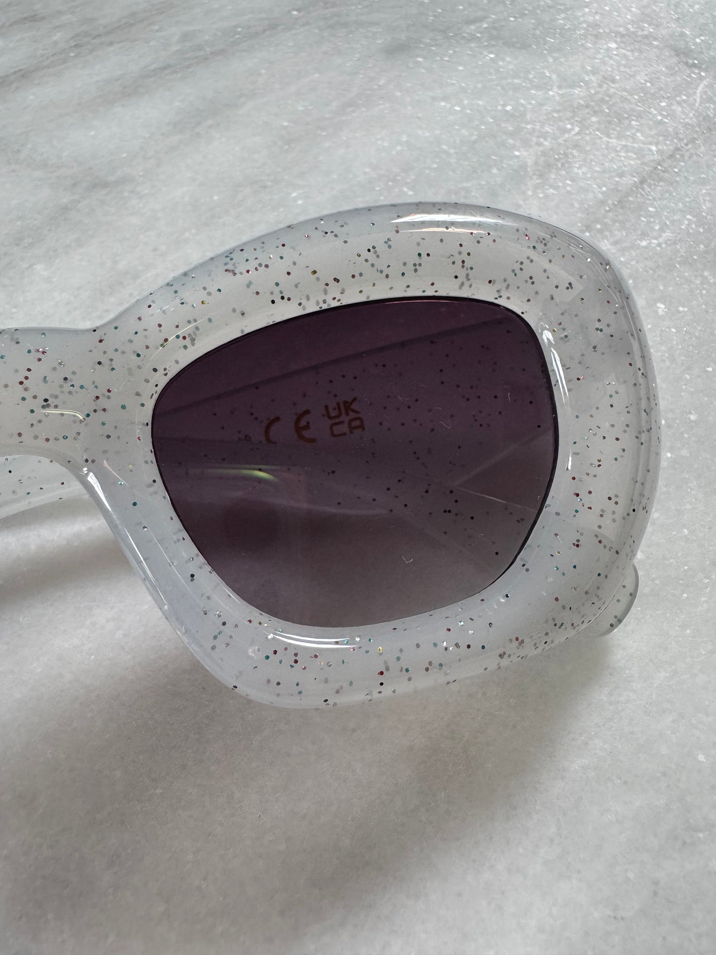 Foewe Chunky Glitter Sunglasses