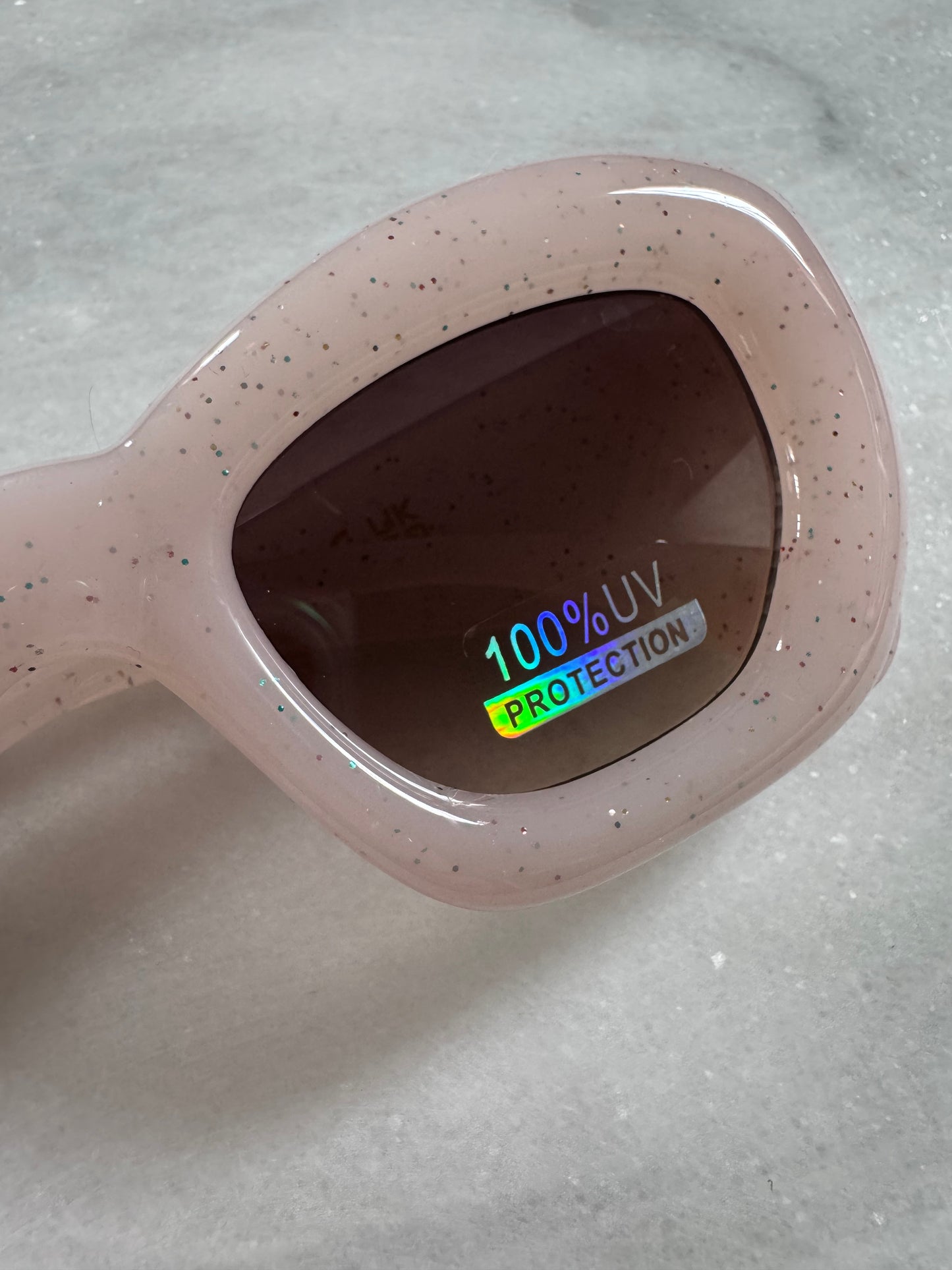 Foewe Chunky Glitter Sunglasses