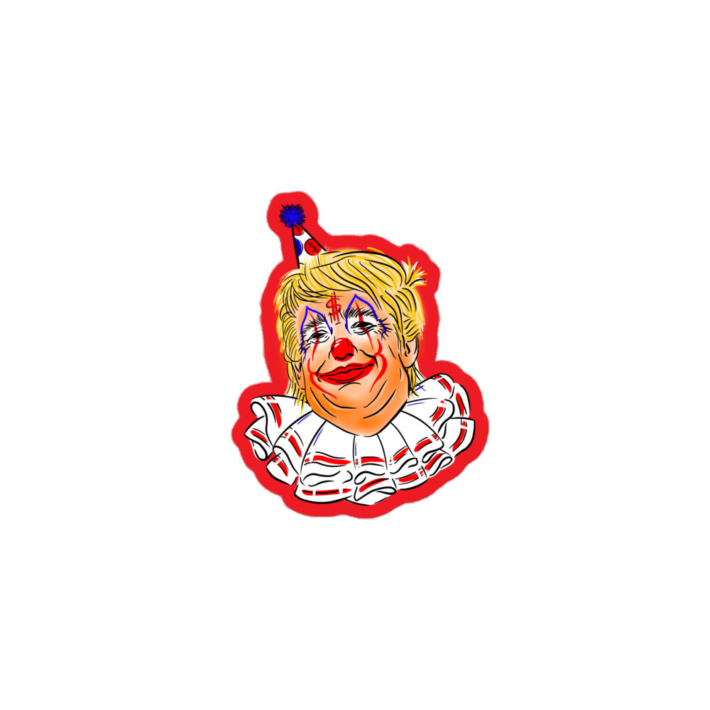 Trump Clown Sticker