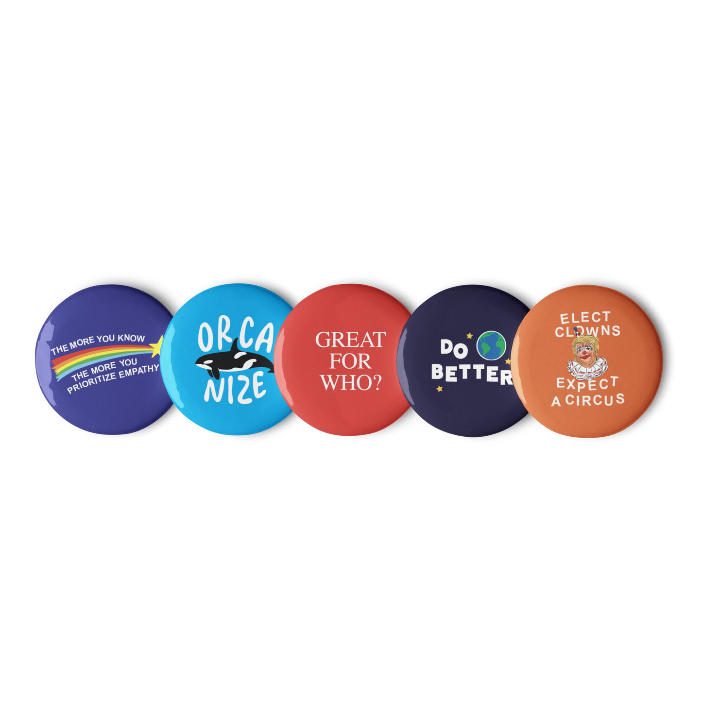 For Humanitee Mini Pins - Set 2