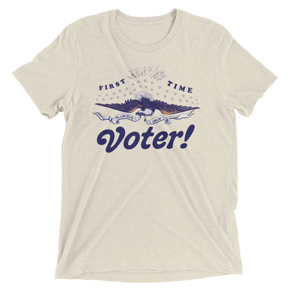 First-Time Voter Tri-Blend Tee