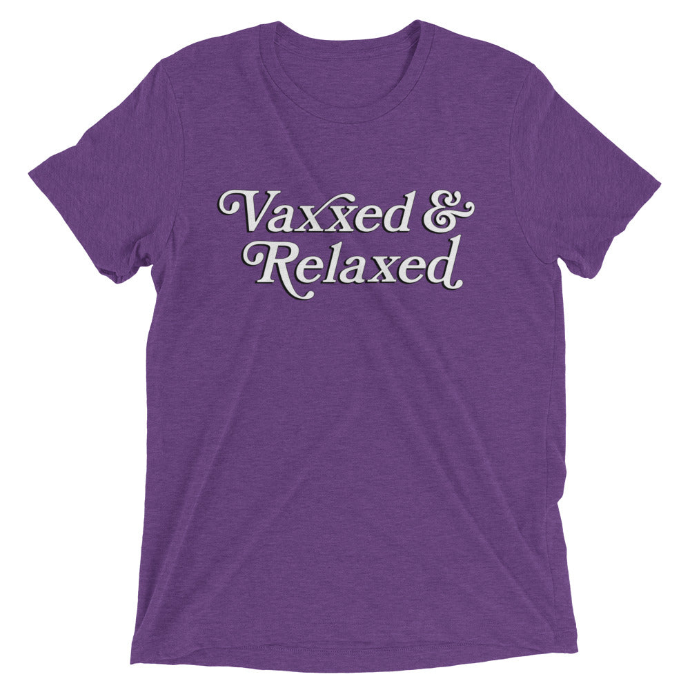 Vaxxed & Relaxed Tri-Blend Tee
