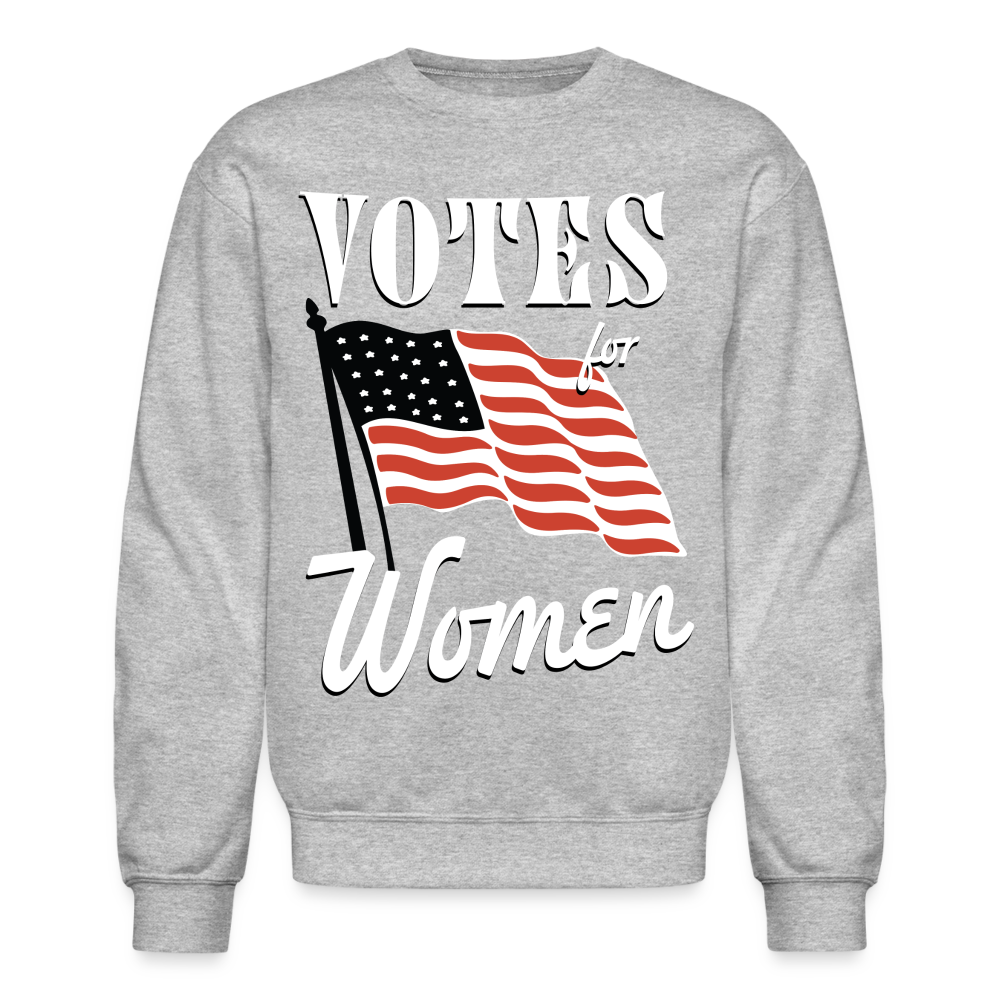 Votes for Women Crewneck Sweatshirt - heather gray