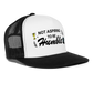 1st Place Only Trucker Hat (Printed) - white/black