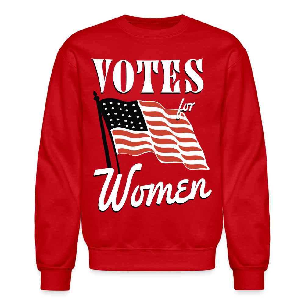 Votes for Women Crewneck Sweatshirt - red