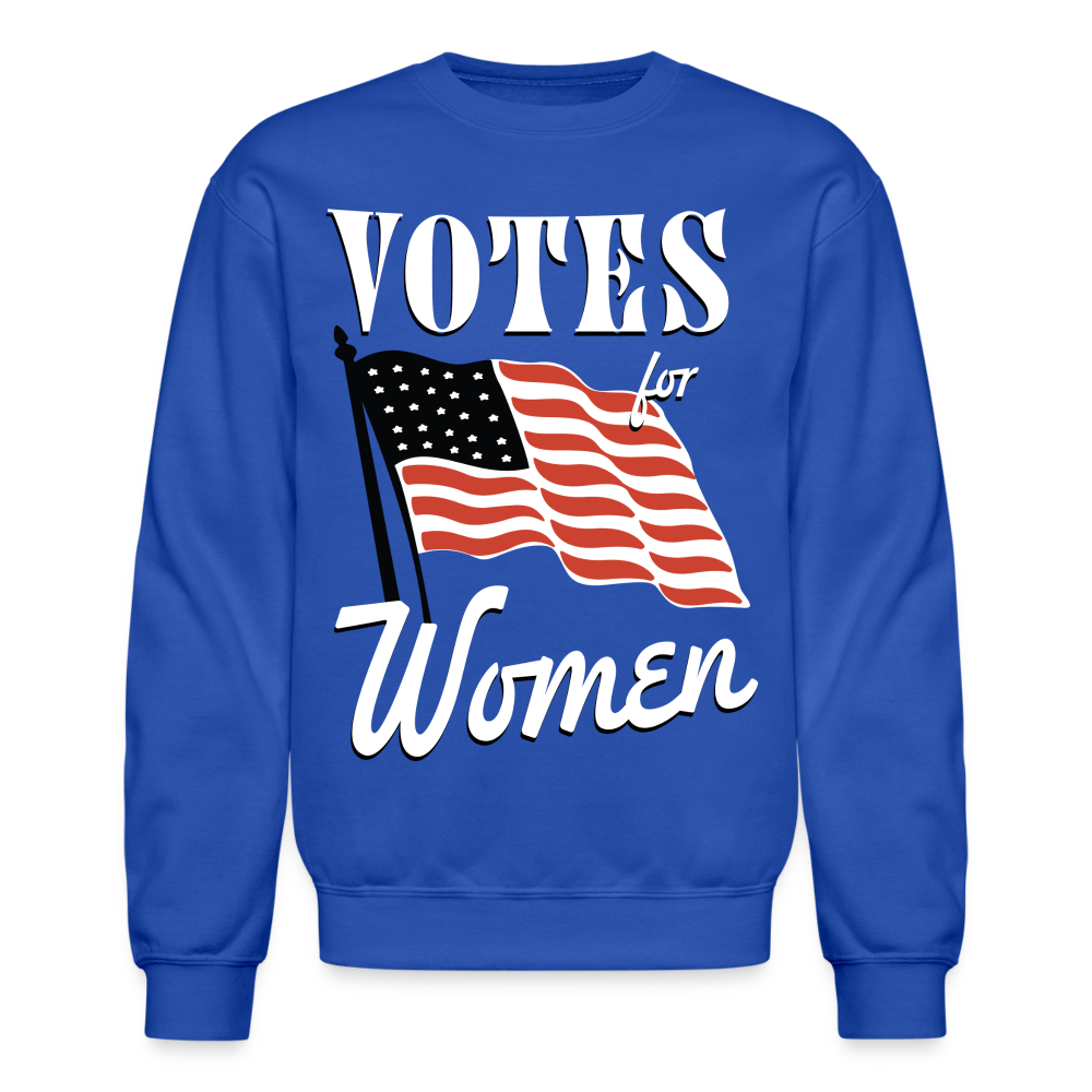 Votes for Women Crewneck Sweatshirt - royal blue