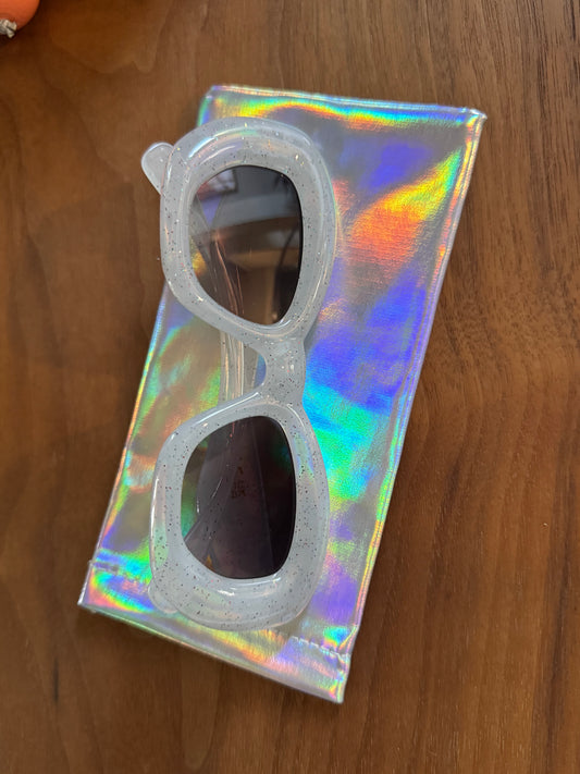 Holographic Sunglasses Pouch