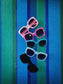 Square Glitter Sunglasses