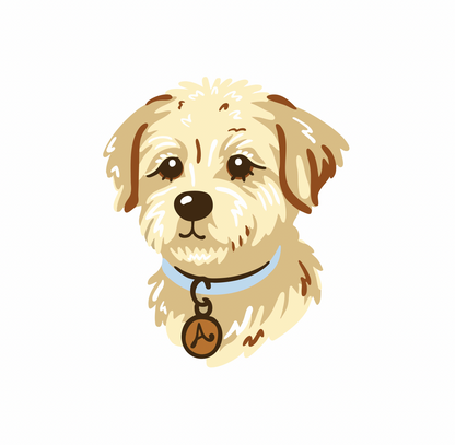 Custom Simple Pet Portrait