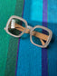 Square Glitter Sunglasses
