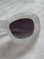 Foewe Chunky Glitter Sunglasses