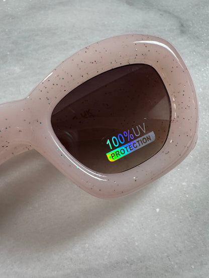Foewe Chunky Glitter Sunglasses