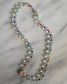 Roy G. Biv's CZ Heart Beaded Necklace