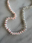 Mother of Pearl Neon Rainbow Notted Necklace