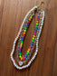 Neon BIG Rainbow Tennis Necklace