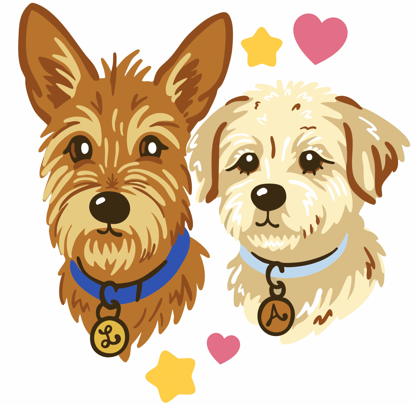 Custom Simple Pet Portrait