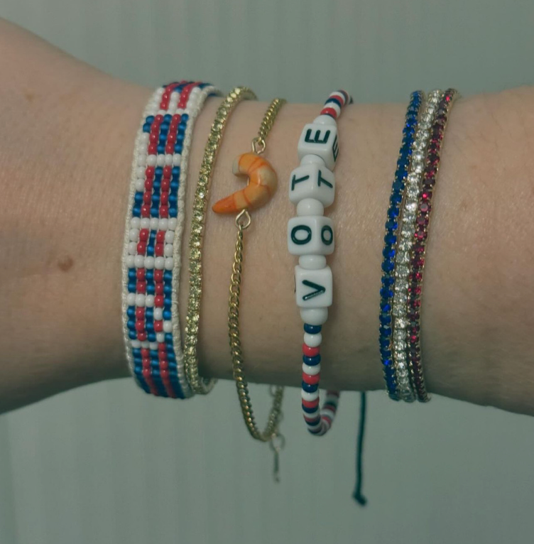 Vote Beaded Bracelet