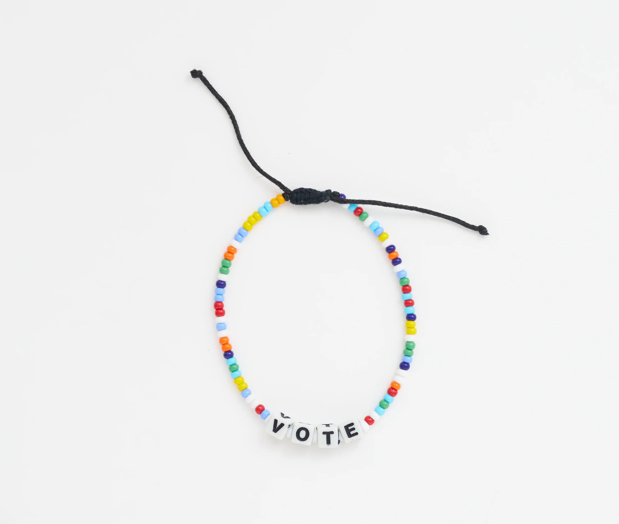 Vote Friendship Beaded Bracelet