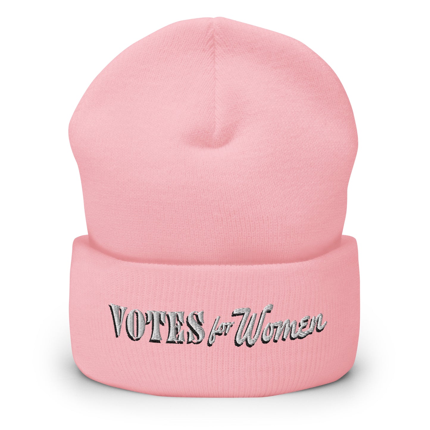 Votes for Women Embroidered Beanie