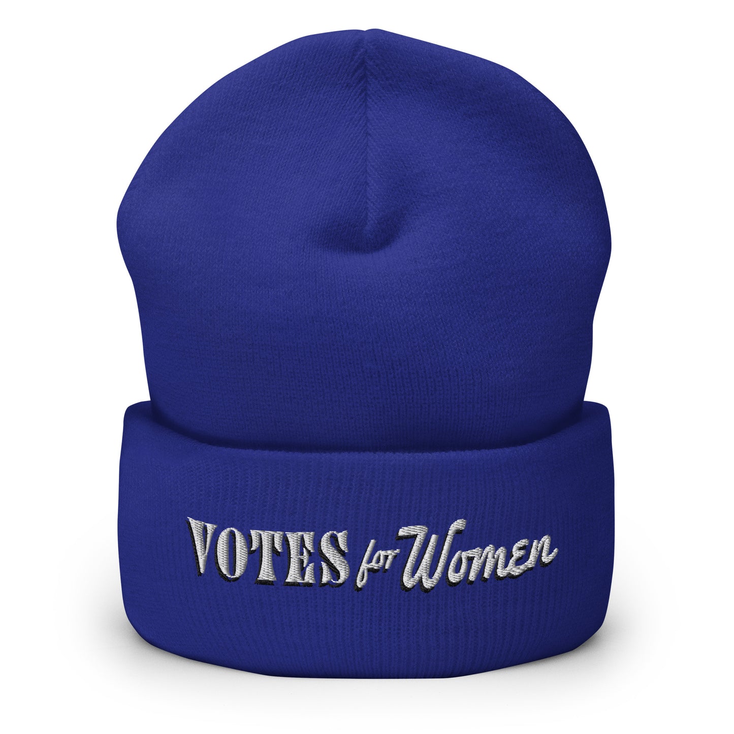 Votes for Women Embroidered Beanie