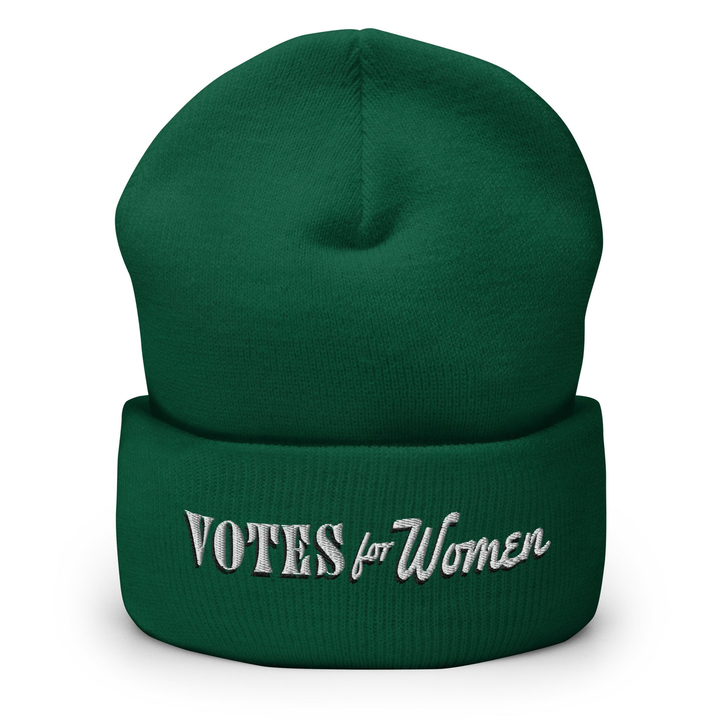 Votes for Women Embroidered Beanie