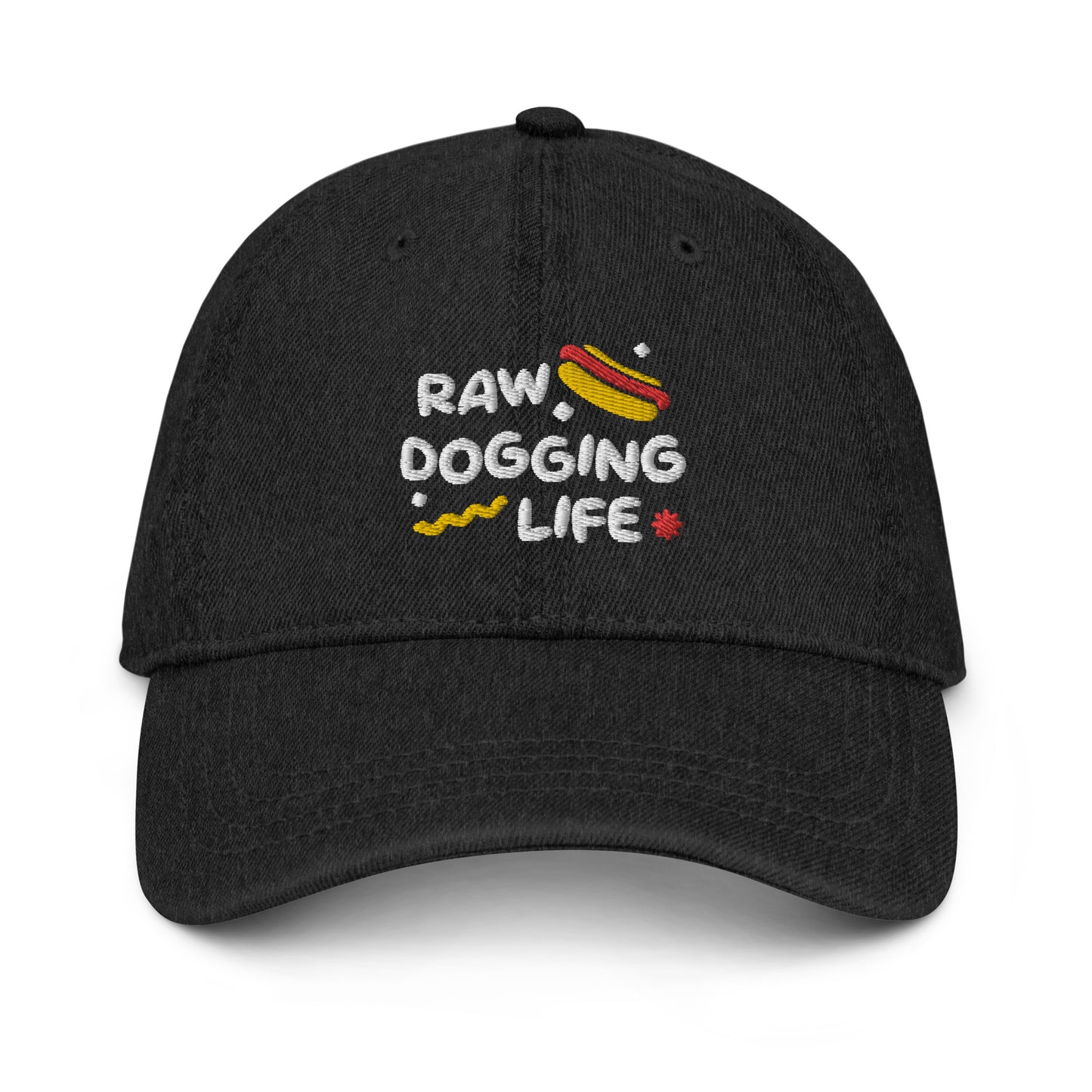 RDL Embroidered Denim Dad Hat