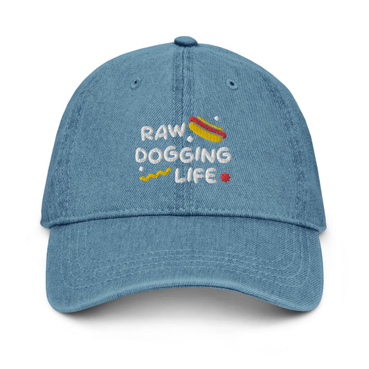 RDL Embroidered Denim Dad Hat