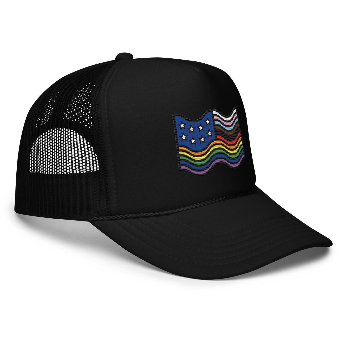 Land of the FREE Embroidered Foam Trucker Hat