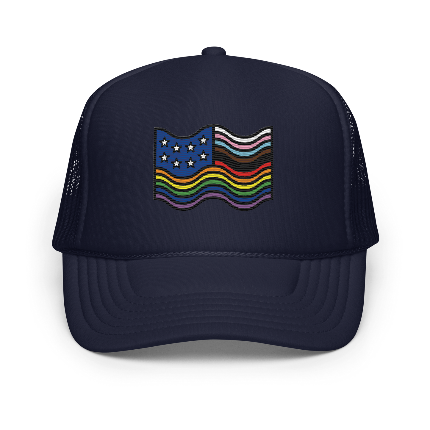 Land of the FREE Embroidered Foam Trucker Hat