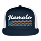 Kamala Pride Trucker Hat (Printed) - navy/white