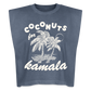 CocoNUTS for Kamala Garment-Dyed Muscle Tank - faded navy