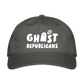 Ghost Republicans Organic Printed Dad Cap - charcoal