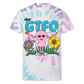 Repro Rights GTFO Tie Dye Tee - Pastel Spiral