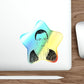 RBG Holographic Die-cut Sticker