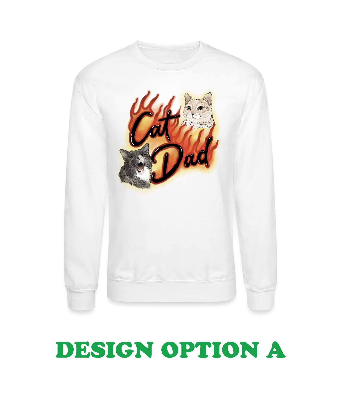 Custom Pet Portrait Sweatshirt