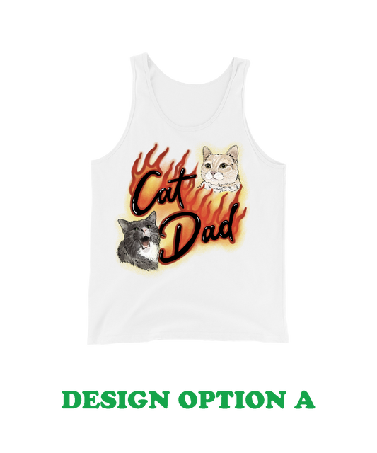 Custom Pet Portrait Tank Top