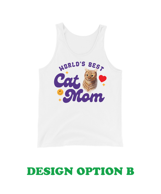 Custom Pet Portrait Tank Top