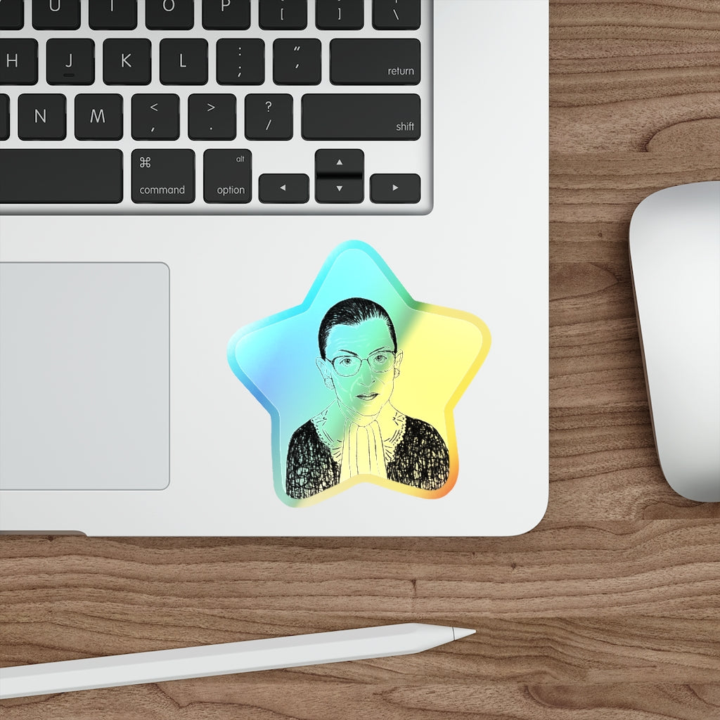 RBG Holographic Die-cut Sticker