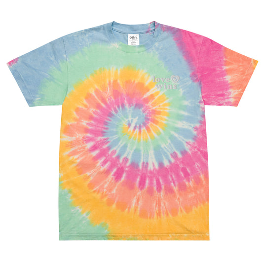 Love Wins Tie-Dye Tee