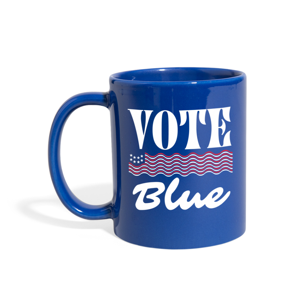 Vote Blue Mug - royal blue